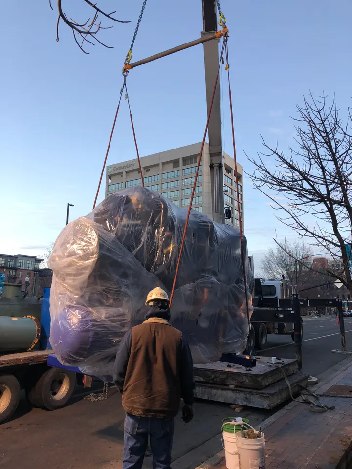 Replacing a York Centrifugal chiller with a Arctic Cool Turbocor at an event center